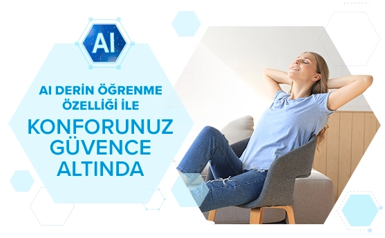 İçerideki sıcaklık ve performansı, akıllı klimalar ve sensörlerle kolayca kontrol edin, rahat bir yaşam sağlayın.