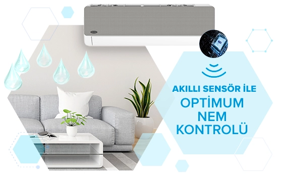 Klima bakımında kolaylık, hızlı montaj ve uzun ömür sağlayan gelişmiş teknolojiler kullanılıyor.