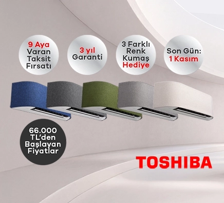 Toshiba HAORI Split Klima Kampanyası