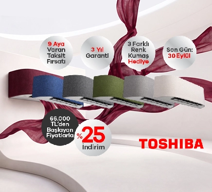 Toshiba HAORI Split Klima Kampanyası